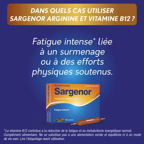 Sargenor Arginine & Vitamine B12